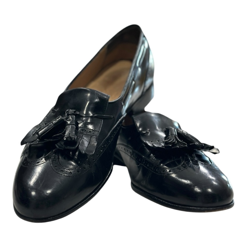 Salvatore Ferragamo Kiltie Tassel Loafer Dress Shoe 11.5 D - Picture 11 of 14